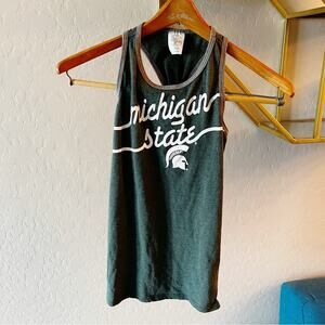 Rivalry Threads Michigan State sleeveless tank top kids girls size Large L